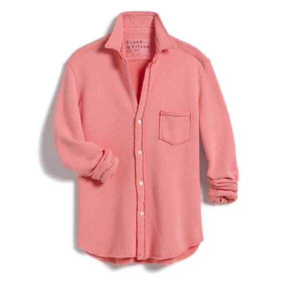 B68 Frank & Eileen Triple Fleece Eileen Womens Medium Watermelon Travel Work - Picture 1 of 8